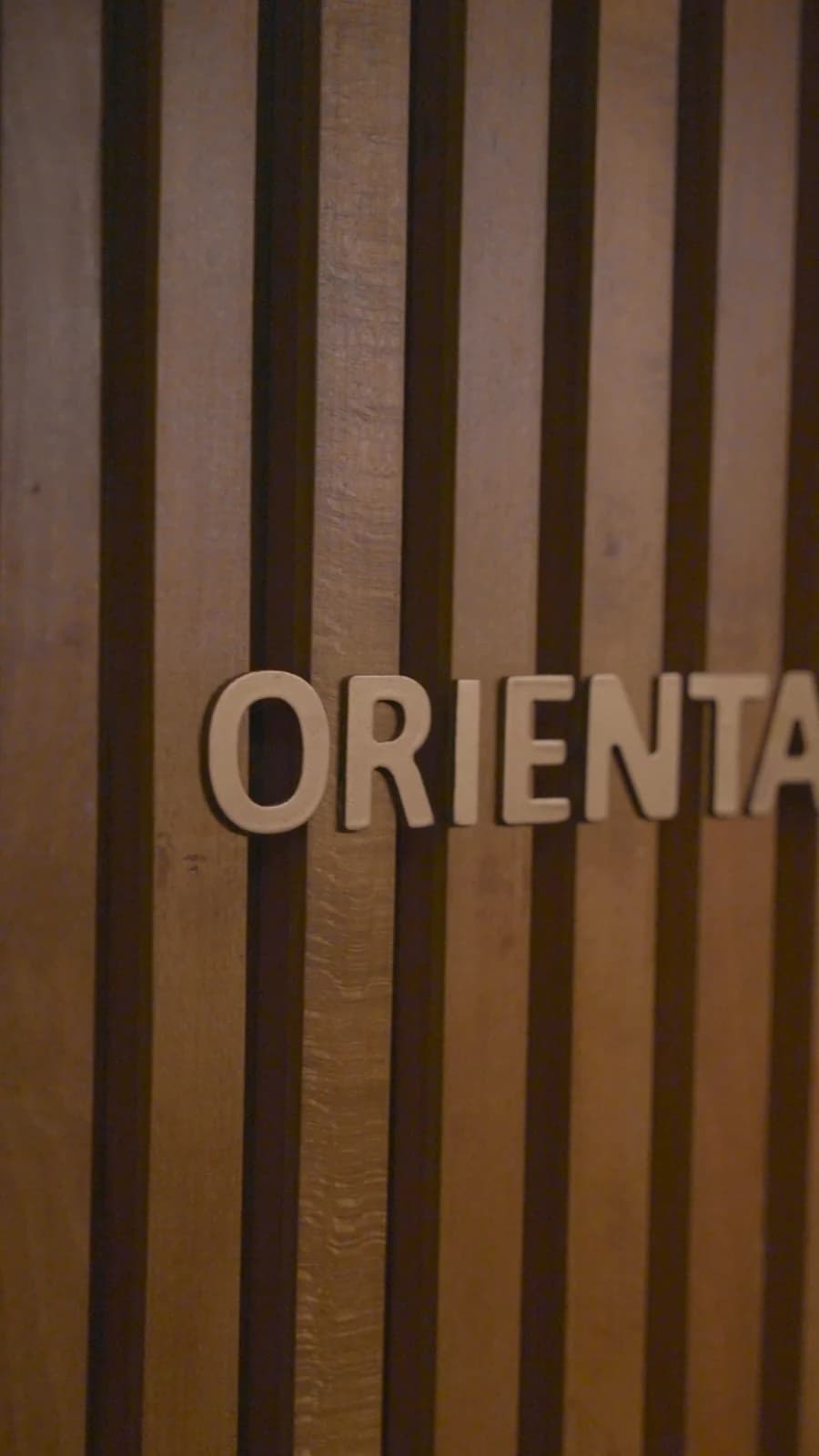 Boiseries ajourées de la cabine Oriental
