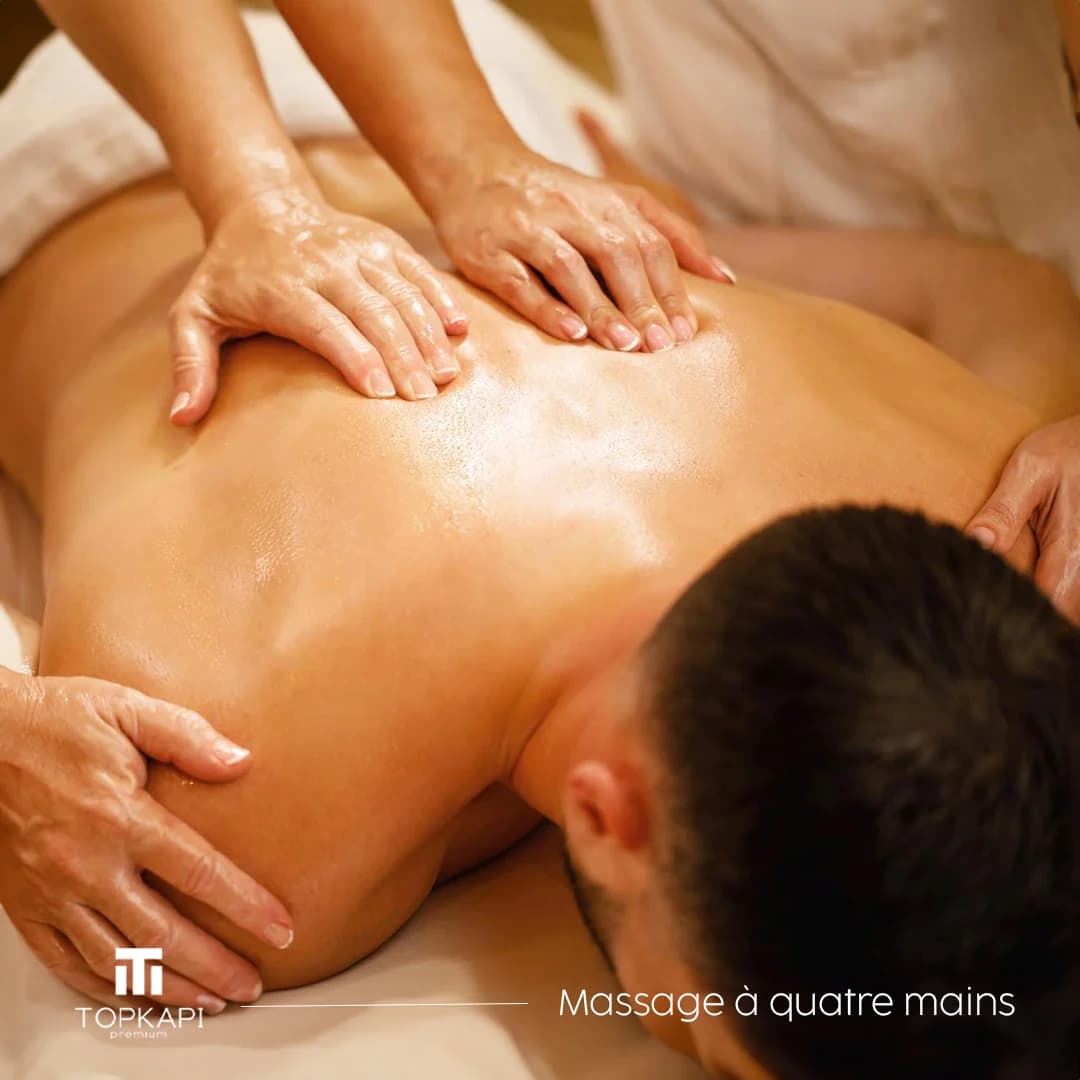 Massage à quatre mains chez Topkapi